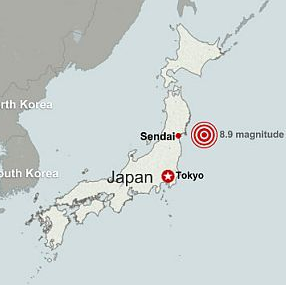 The tsunami was estimated to be approximately 10 meters high in Miyagi Prefecture @ financetwitter.com