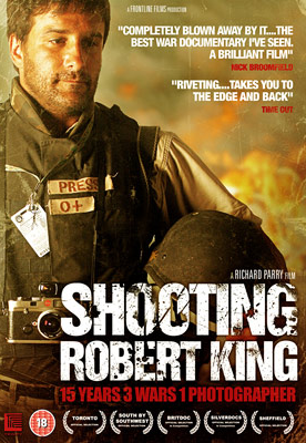 'Shooting Robert King' DVD cover @ shootingrobertking.com